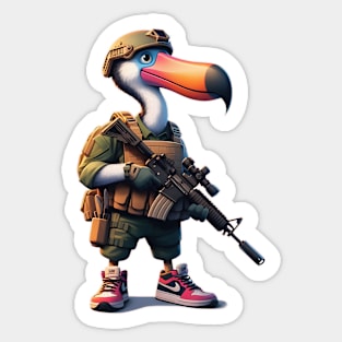 Tactical Dodo Bird Sticker